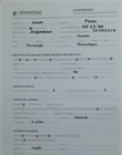 Formulario de solicitud completo
